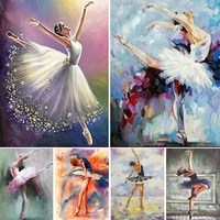 diy 5d diamond painting ballet woman kit full drill embroidery mosaic art portrait picture with rhinestones home decor gift