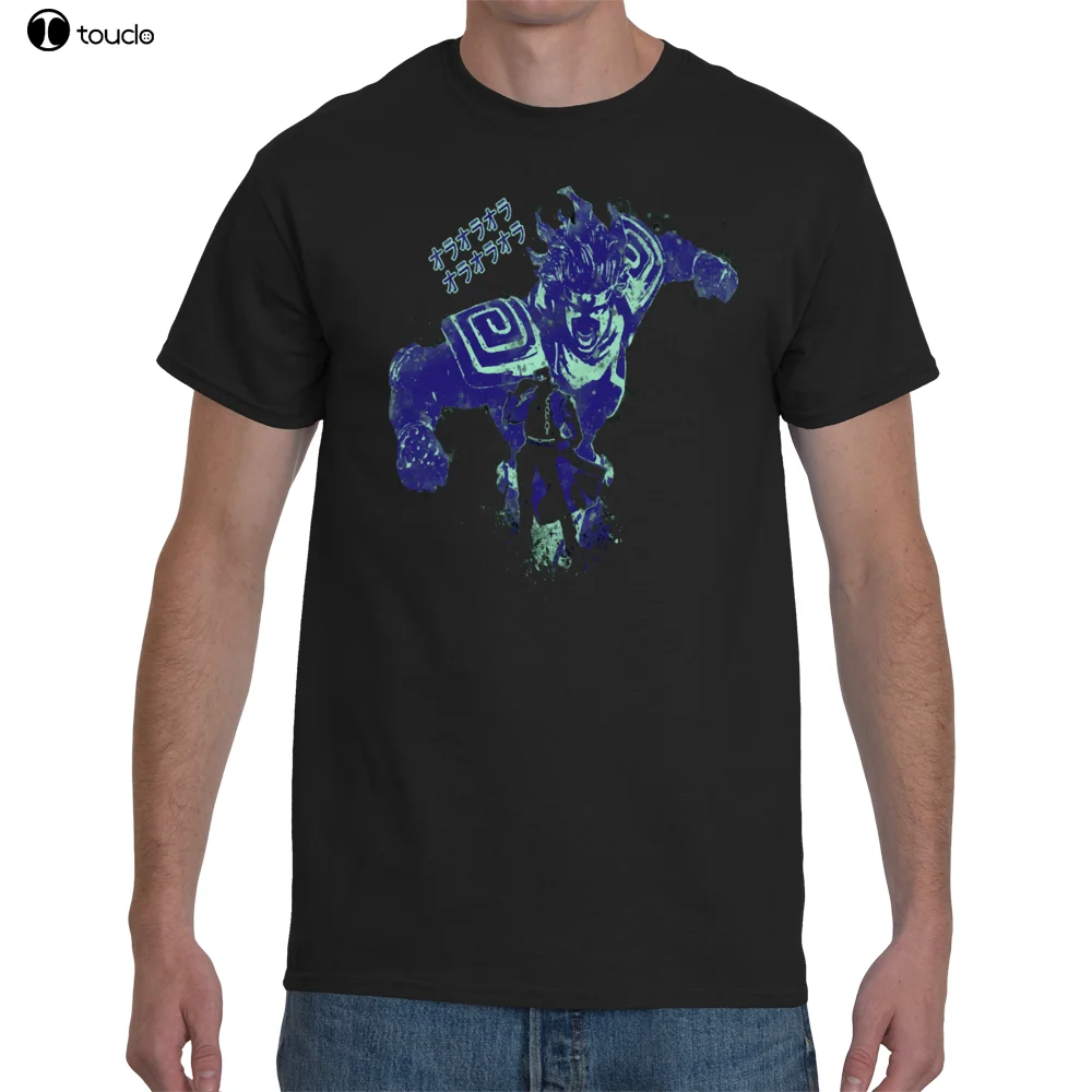 Новейшая футболка с буквенным принтом платиновая невероятными приключениями