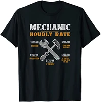 funny boat mechanic hourly rate shirt for men labor rates fashionable t shirt tops shirts for men graphic leisure t shirts