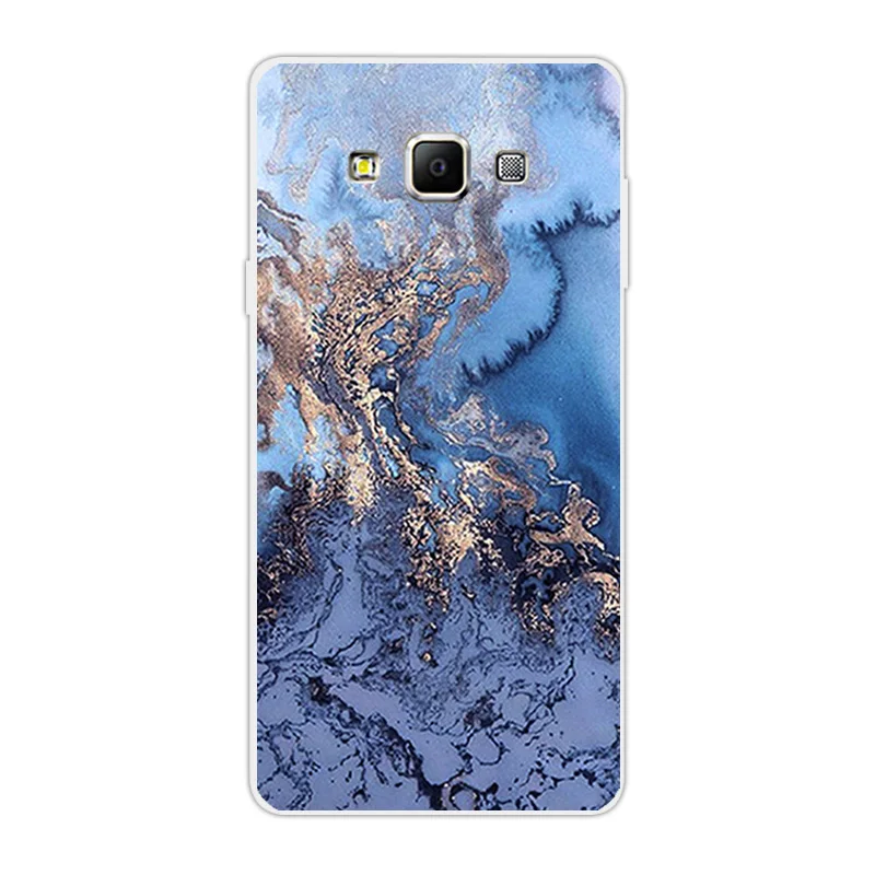 Ультра тонкий чехол для Galaxy S6 Edge Plus SM-A700F SM-J700F SM-A320F модный прозрачный чехол для телефона для J7 A3 A7 - Цвет: 06