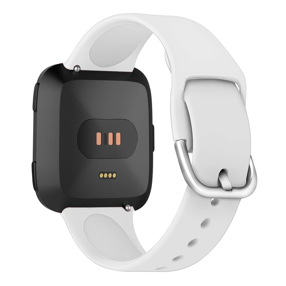 Замена Fitbit versa, ремешок Ремешок силиконовый браслет из дышащего материала, сменный спортивный ремешок для Fitbit часы Versa 61017