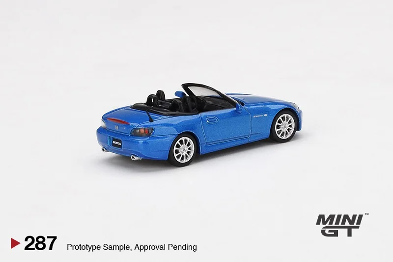 Мини GT 1:64 Honda S2000 (AP2) бермуды/Лагуна синяя жемчужина литая модель автомобиля |