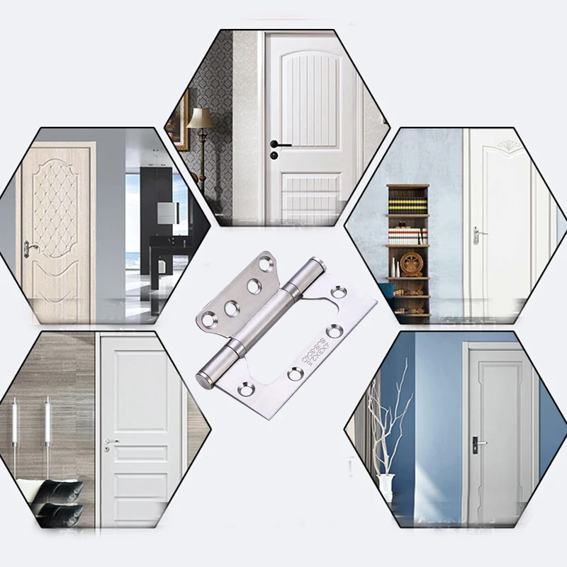 Новые петли для ресниц из нержавеющей стали 2 5/3 мм Толщина 4 дюйма мебельные винты