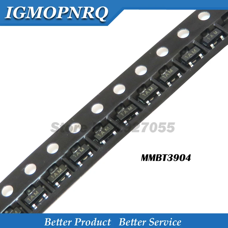 ТРАНЗИСТОР MMBT3904 2N3904 SOT23 100 SOT SMD SOT-23 SOT23-3 1AM, 3904 шт. ТРАНЗИСТОР MMBT3904 2N3904 SOT23 100 SOT SMD SOT-23 SOT23-3 1AM, 3904 шт.
