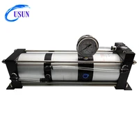 usun brand cheap model ab03 31 ratio 20 30 bar output pneumatic pressure booster pump for sale