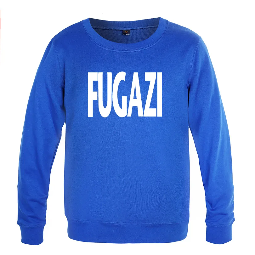 

Fugazi Music Rock Sweatshirts Men Spring Autumn Long Sleeve O-Neck Pullover Casual Man Hip Hop Streetwear Sport Fitness Hoody