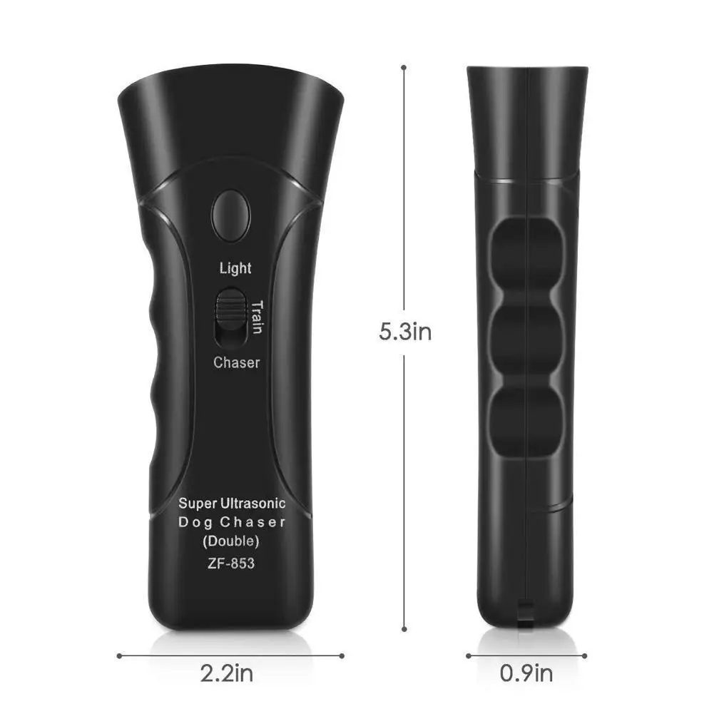 Ультразвуковое двухголовое устройство против лая Отпугиватель