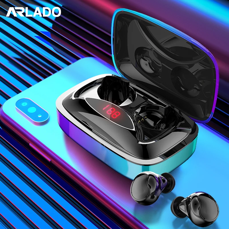 Arlado X29 беспроводные Bluetooth наушники с градиентом портативные сенсорным