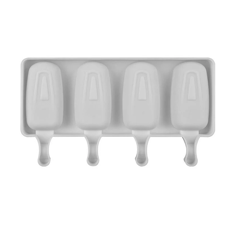 4 силиконовые полости для заморозки мороженого формы конфеты бар делая