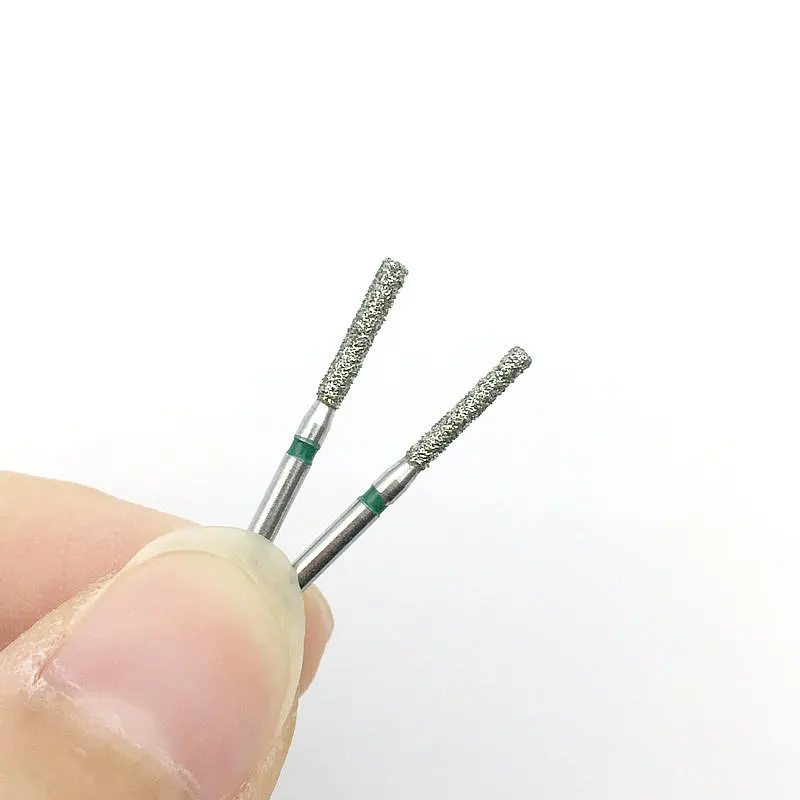 10 шт./кор. Стоматологические алмазные боры дрель полировка сглаживание