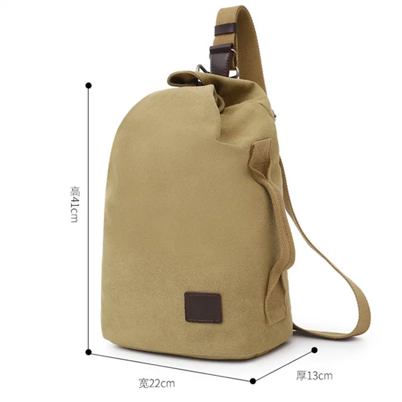 Модная сумка мессенджер SCIONE мужская дорожная нагрудная большой вместимости