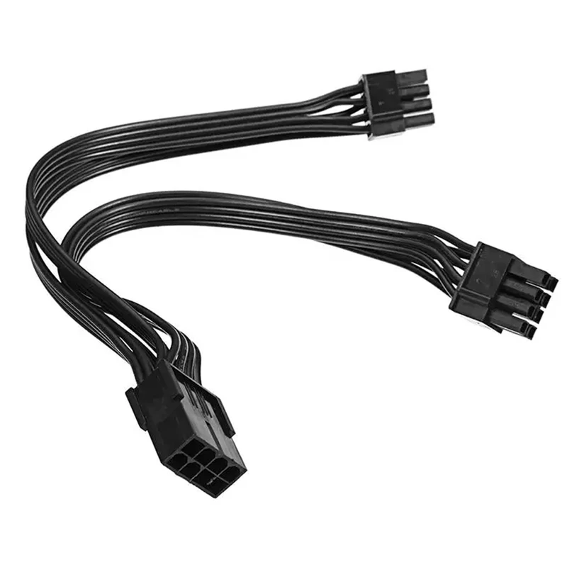 2 шт. 20 см Графика карты 8 контактный разъем для 2X8P(6 + 2)Pin удлинитель силового