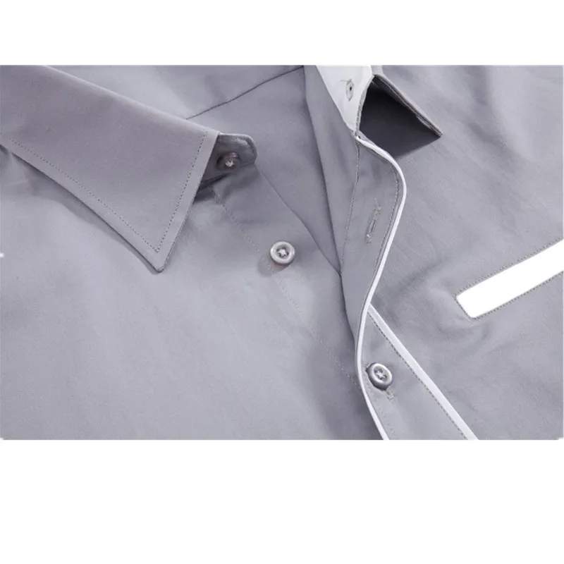 VISADA JUANA роскошная черная рубашка Для мужчин Slim Fit с длинными рукавами Camisa Masculina; цвет золотой, черный, Chemise, мужская, для общественных мест Для мужчин Костюмы