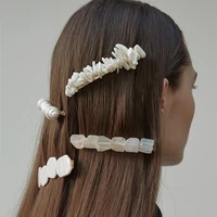 hz 2019 elegant baroque freshwater pearls korea new hair clip hair grip barrettes hairpin hair accessories for women holiday