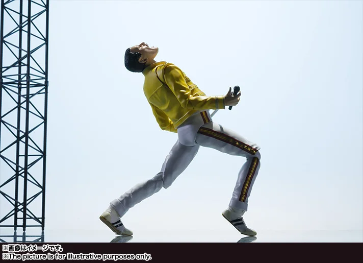 SHF Bandai Queen Freddie Mercury английская рок группа ПВХ фигурка игрушки Фигурки аниме модель
