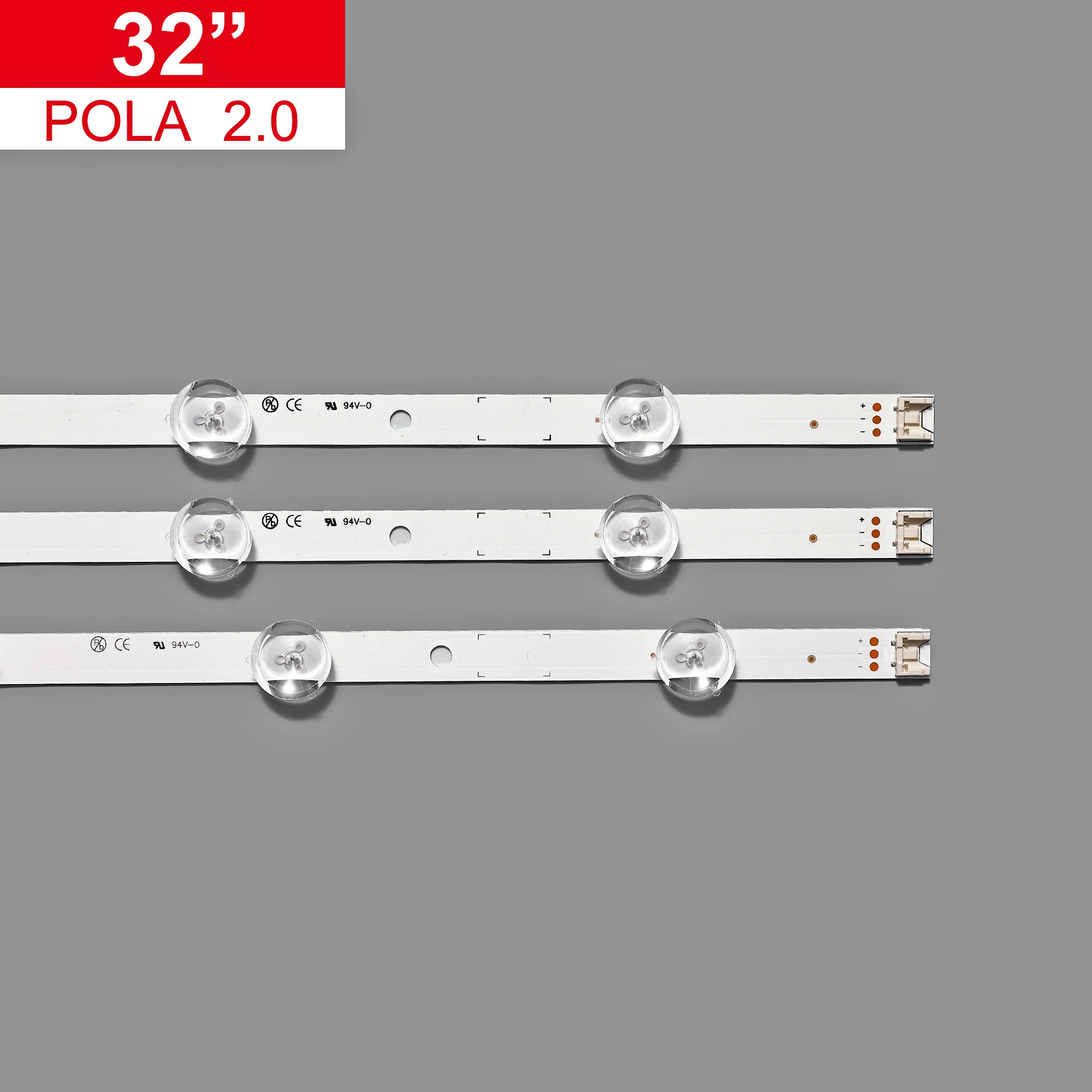 (Новый комплект) 3 шт./компл. 6/7 светодиодный Светодиодный подсветка полосы для