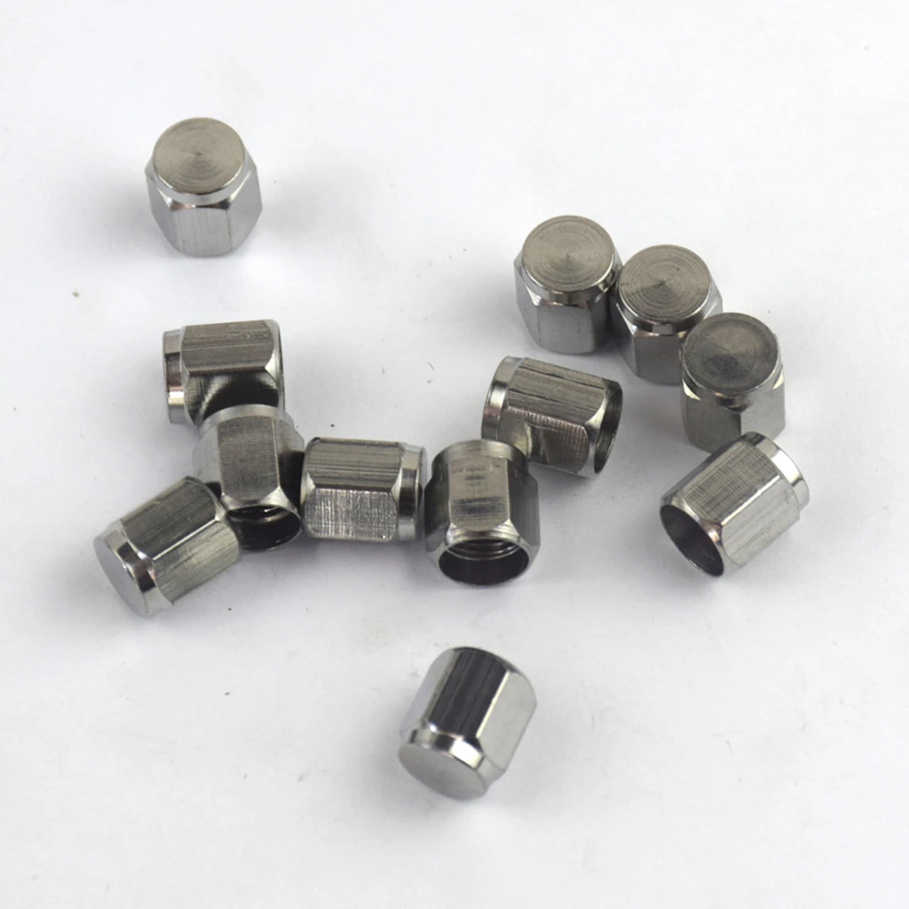 12 шт. медный клапан шрадера пылезащитный чехол для мотоцикла и автомобиля