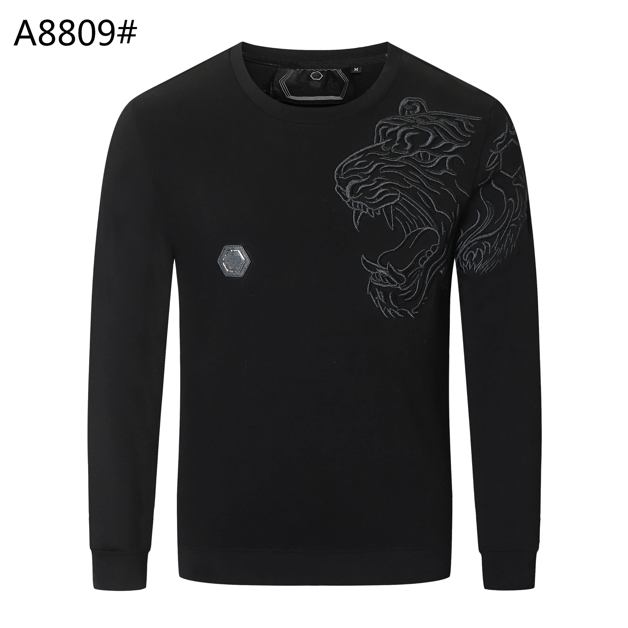 

Plein-brand Mens Casual Hoodies Sweatshirts Hoodie Men O-Neck Fashion Style Long Sleeve Male Sweatshirt Pullovers 2021 New