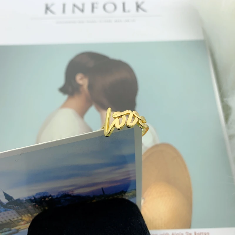 Женское кольцо из серебра 100% пробы с логотипом | Украшения и аксессуары