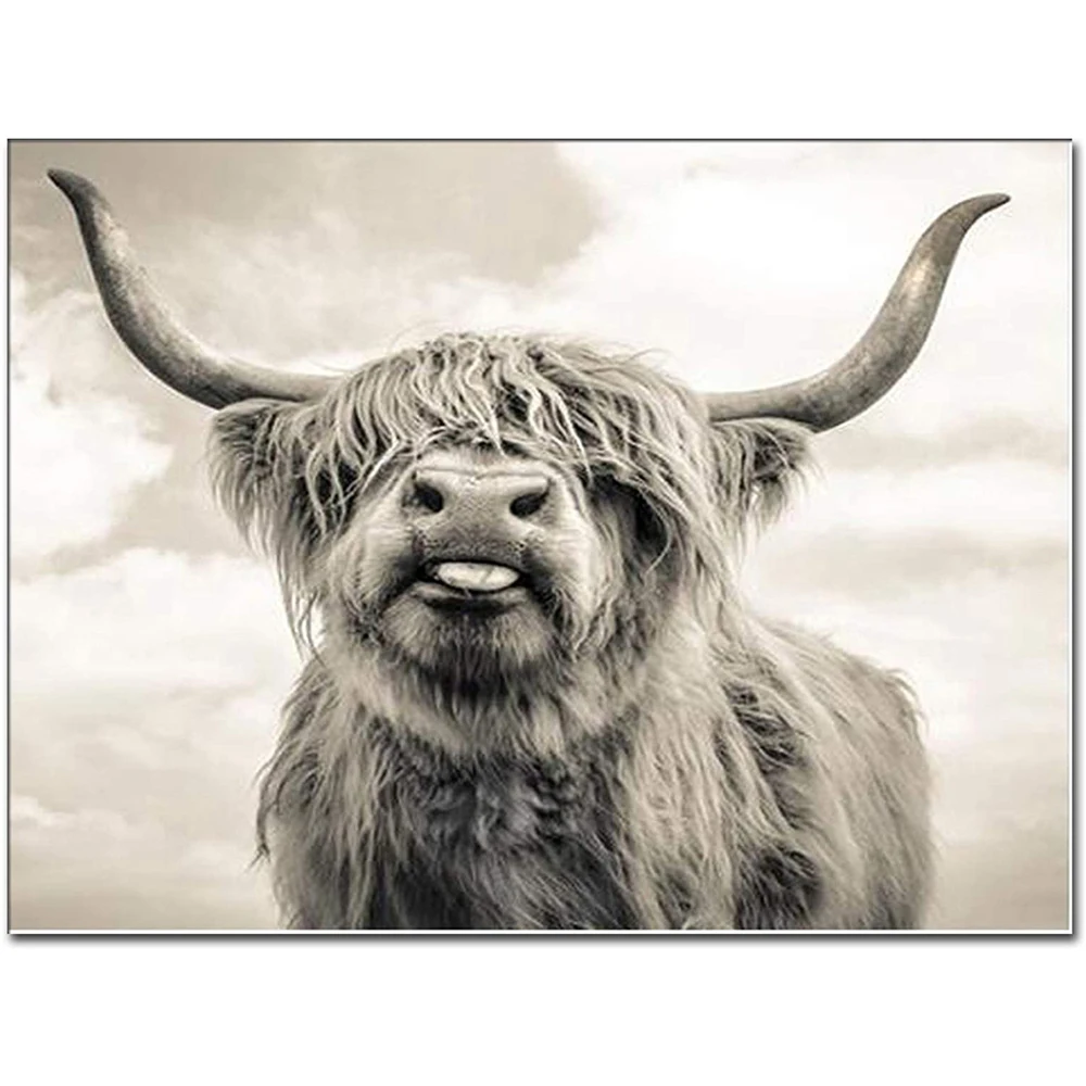 

Набор для вышивки крестиком с изображением коровы, 11 карат