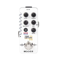 mooer new micro tone capture gtr e7 synth d7 digital delay a7 ambient reverb guitar processor effect pedal with 7 led indicators