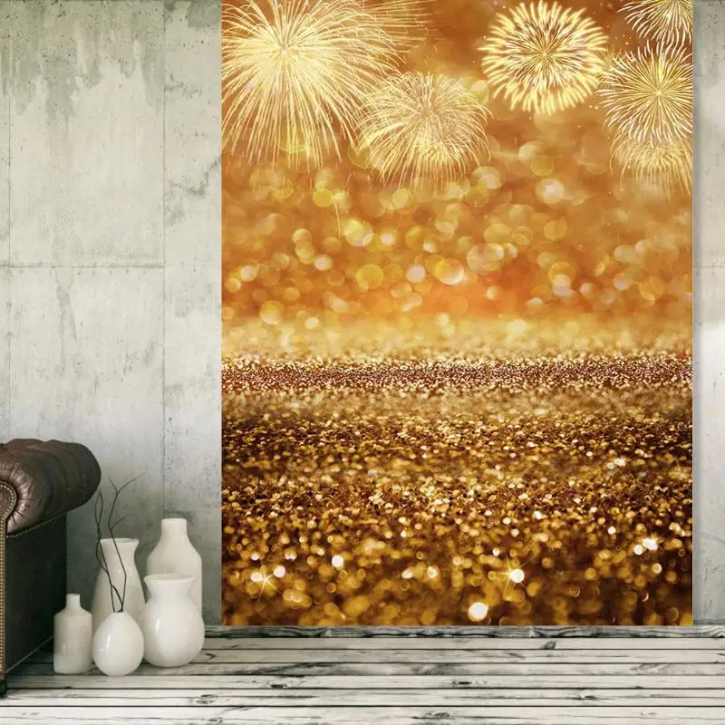 Цветной фейерверк фон не выцветает Художественная ткань настенная пленка
