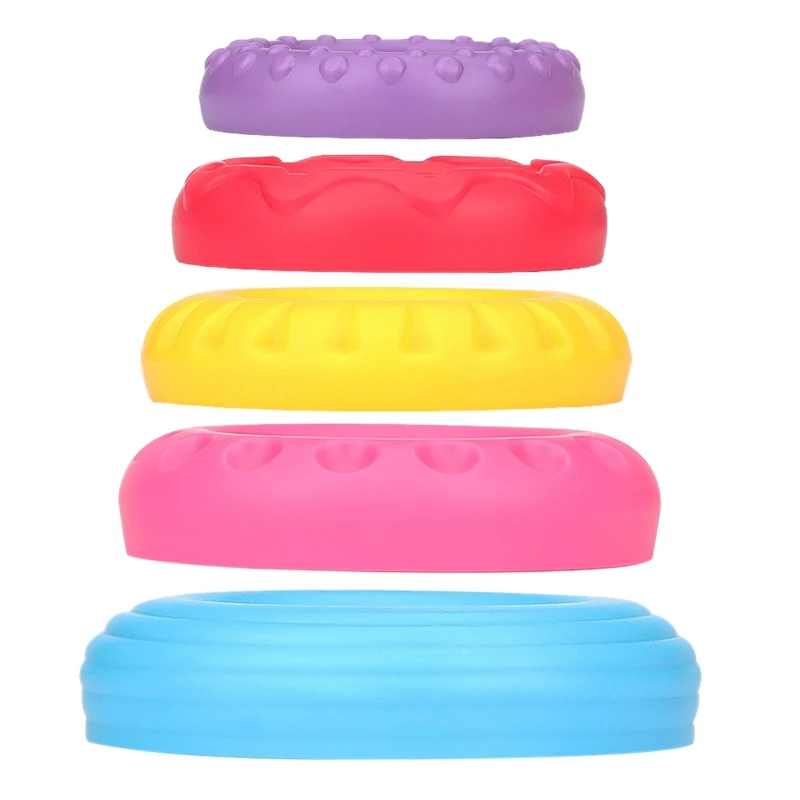 

Balance Game Toys for Kids & Toddler Education Toy Rainbow Circle Stacking Game for 3 Years Boys and Girls for Jenga