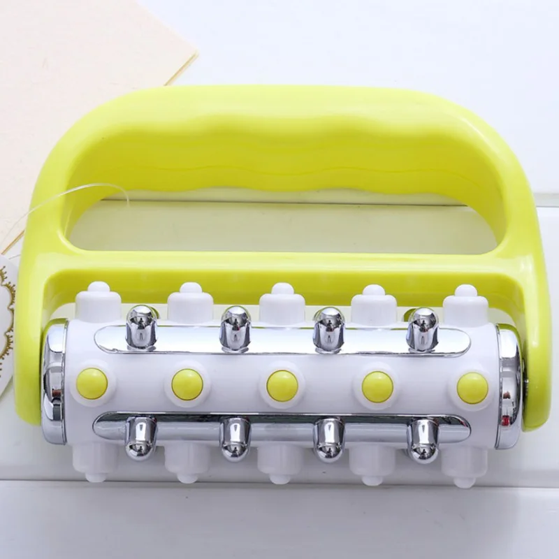 Ручной роликовый массажер продукт пластиковый снимает усталость Массажер для