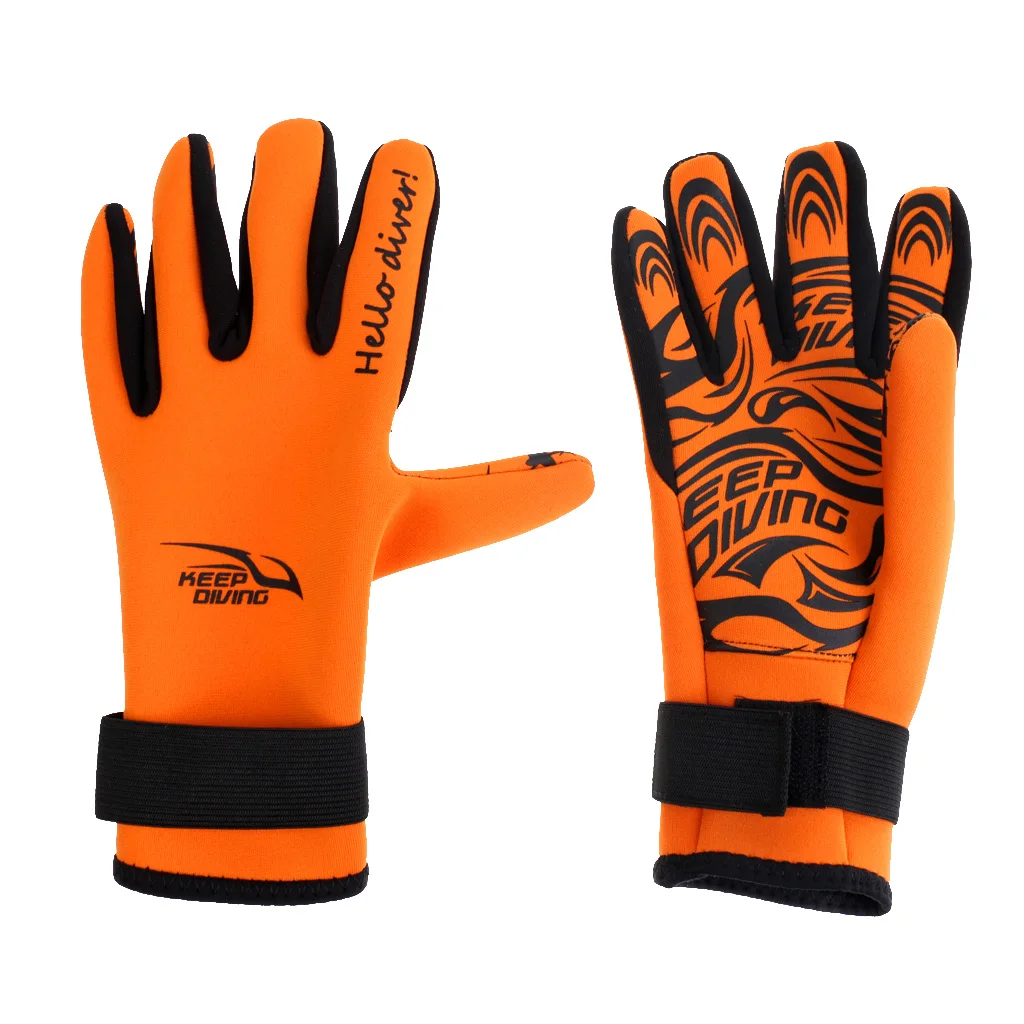 2 мм неопреновые нескользящие перчатки для водных видов спорта Swmming дайвинга