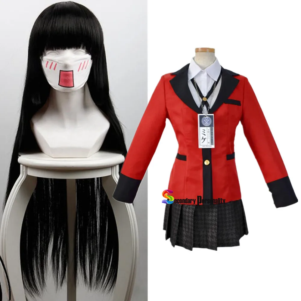 Новинка 2021 модная аниме одежда для манги костюмы косплея Yumeko Jabami Twin Runa Yomozuki Ikishima