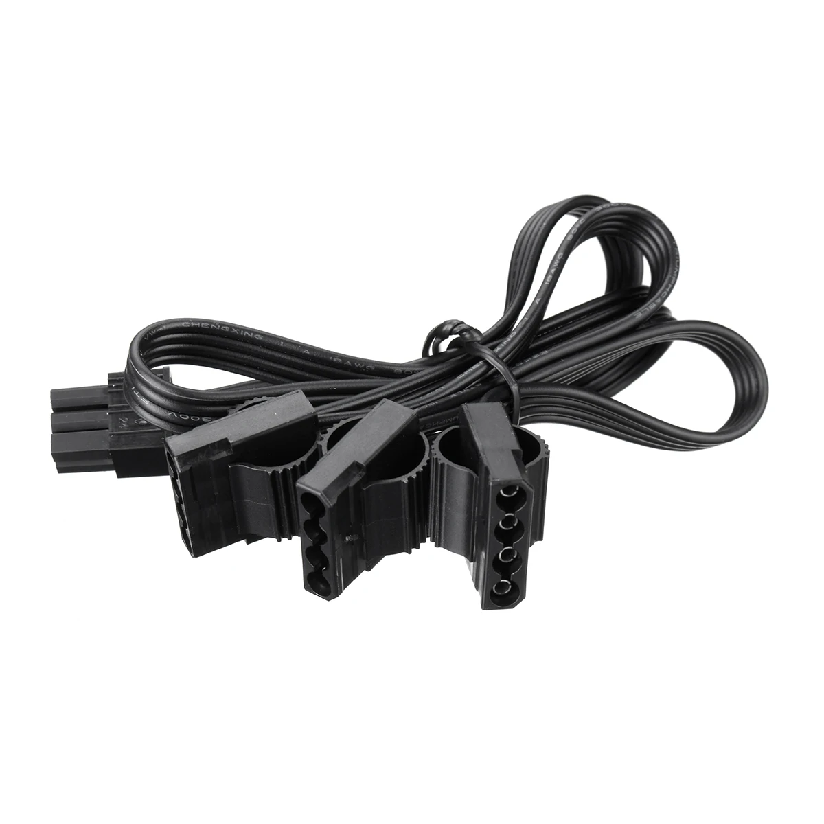 Видеокарта 40 + 15 см 18AWG 6Pin Male 1 порт в 4 Molex Female компьютерный блок питания