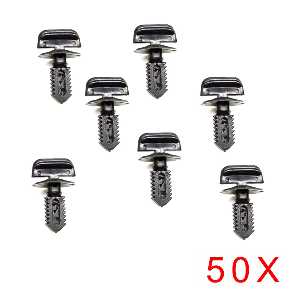 

50x Car Door Panel Clips Automobile Plastic Fasteners Nail Car Decorative Strip for Peugeot 208 308 206 408 2008 207 clips D282