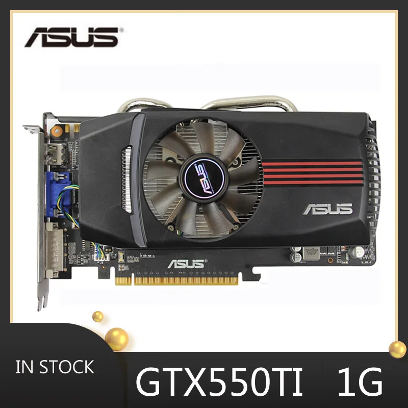 

Video card card GTX 550ti, 2gb, 92bit, gddr5, asus, graphics CARDS used for nvidia geforce, no GTX 960, 1060, 1080, 1070, gpu