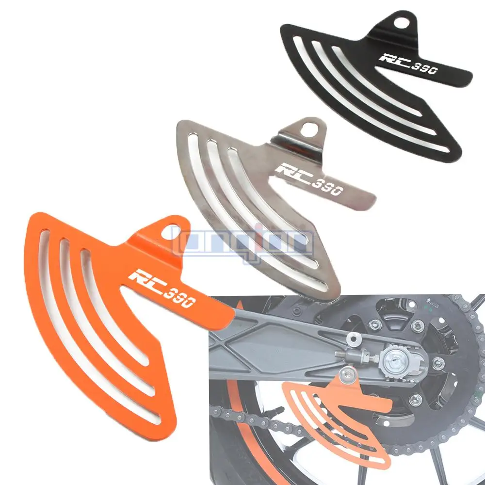 

RC 390 Motorcycle Stainless Steel Chain Cover Protection Toe Chain Guards FOR RC 390 2014 2015 2016 2017 2018 RC125 RC200 RC390