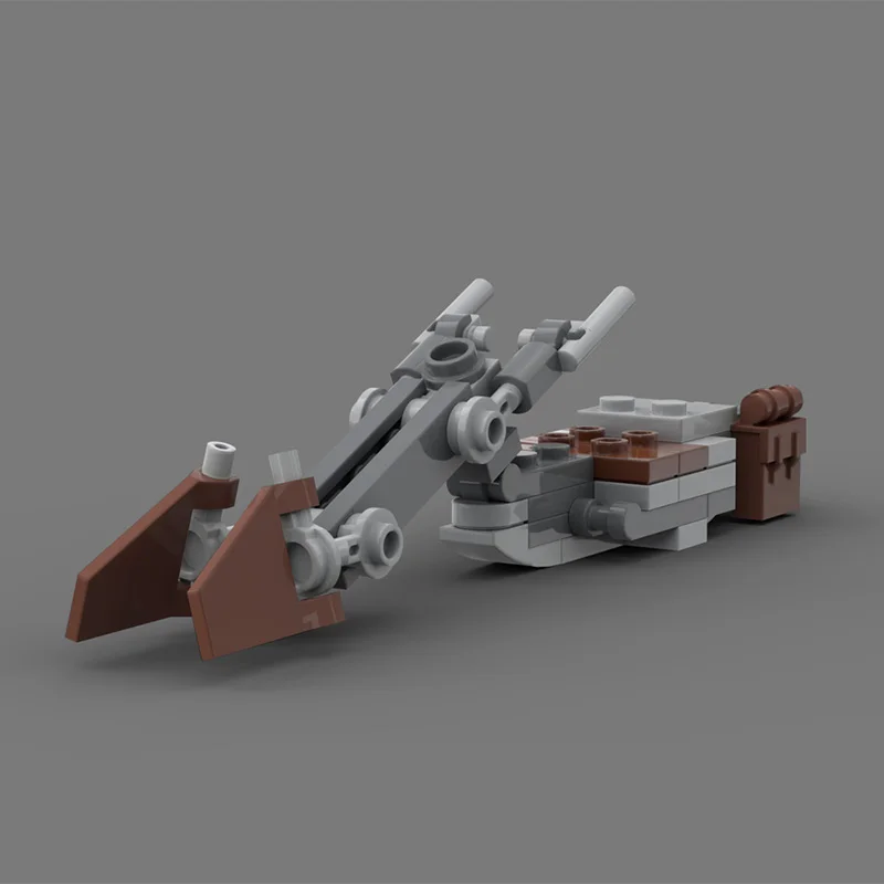 

MOC DIY The Speeder Bike Mini Model Building Blocks Star Fighting Toys Educational Bricks Xmas Gifts For Kids Fans