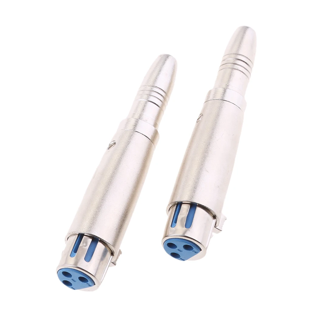 XLR 3-контактный разъем для Моно 6 35 мм 1/4 гнездовой адаптер конвертер | Спорт и