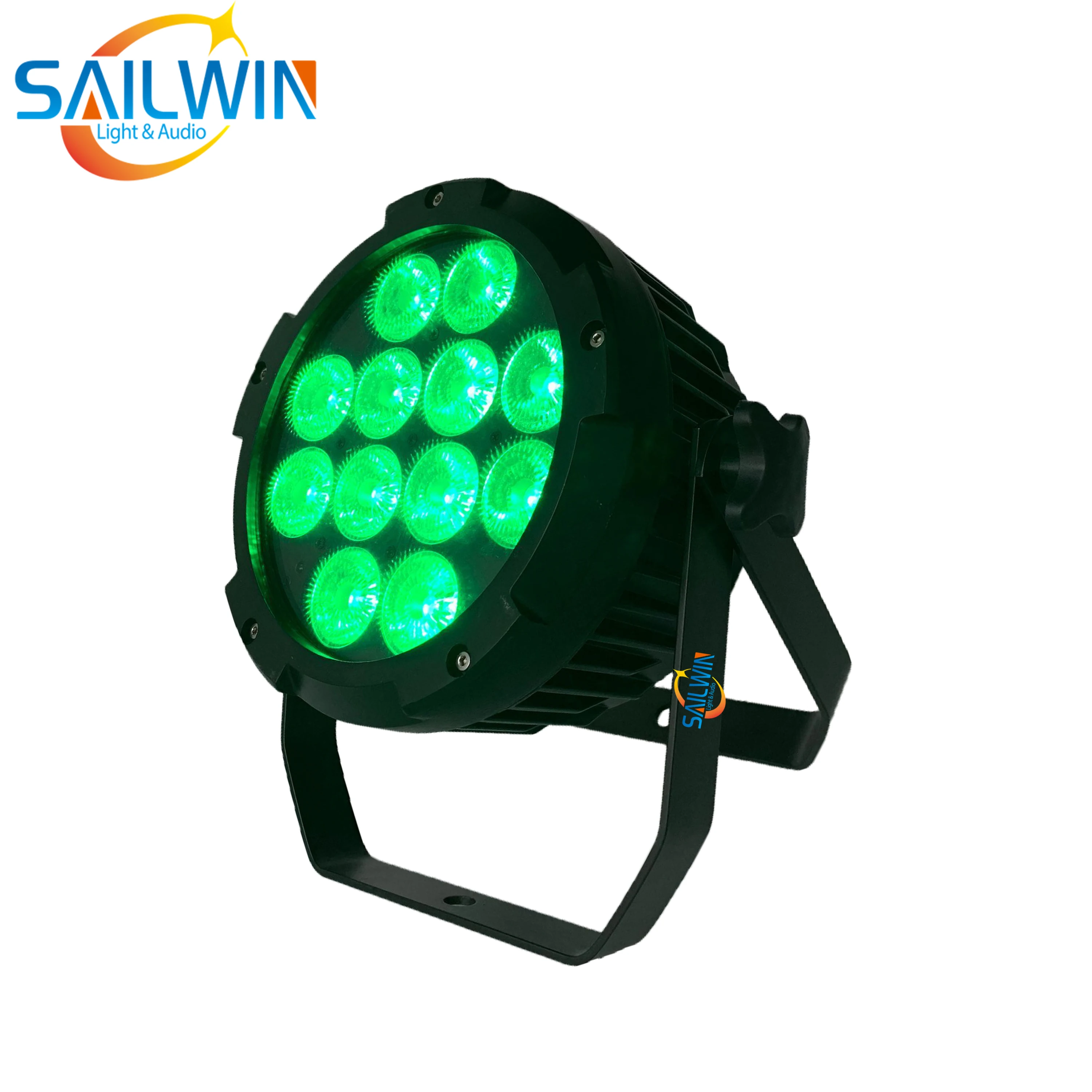 Sailwin IP65 waterproof outdoor wedding dj club event stage led par can light 12x18w 6in1 wireless battery powered | Лампы и освещение