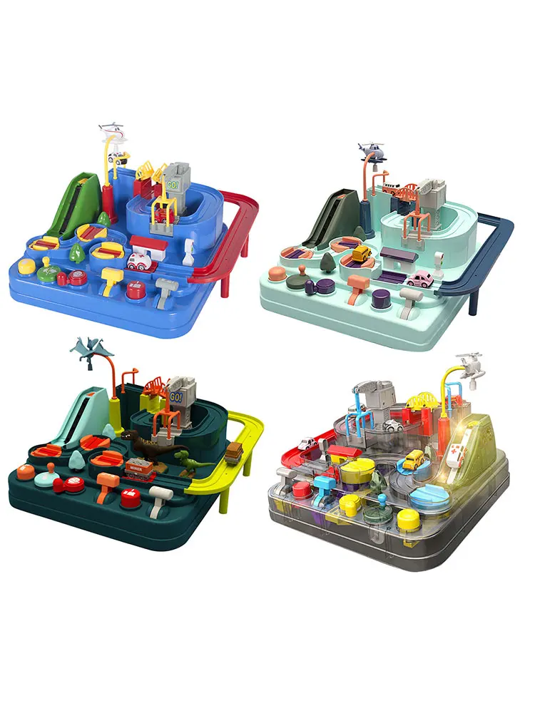 

Новый автомобиль Приключения Раш через таможню игрушка инерционная машина трек Железнодорожный автомобиль Дошкольный Развивающий Пазл иг...