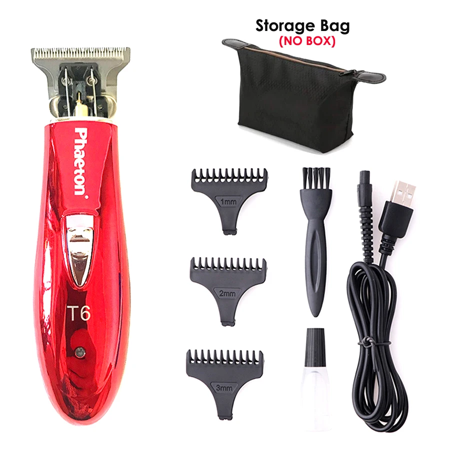 100-240V Professional Hair Clipper Electric Trimmer 0.1mm hair cutting Machine Beard haircut clipper rechargeable | Бытовая техника