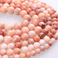natural stone beads pink aventurine round loose beads 4 6 8 10 12mm beads for diy bracelets necklace jewelry making