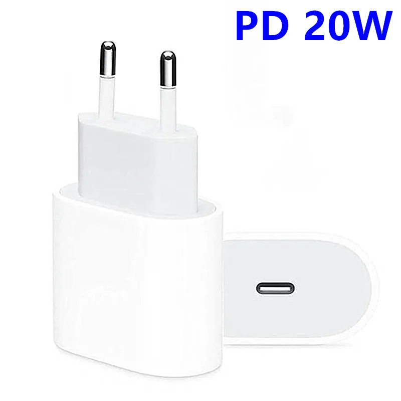 

ILEPO 20W PD QC4.0 Fast Charger for Apple iPhone 13 12 11 Pro iPad mini Samsung S20 Ultra NOTE 20 10 USB Quick Charge Adapter