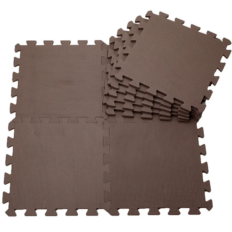 Coffee 30*30 см tapete infantil детские коврики игровой коврик игрушки для детей Детский ковер мягкий пол eva пены головоломки коврики - Цвет: Coffee