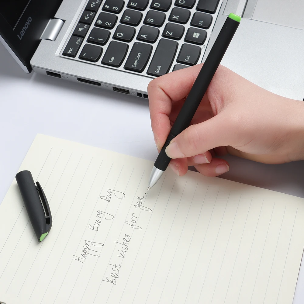 Гелевая ручка 0 5 мм матовая черная простой журнал нейтральная подпись чернильная