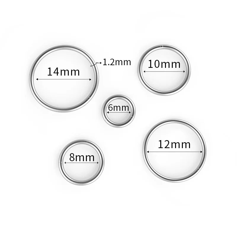 

2021 factory direct fashion trend jewelry classic stainless steel women's nose ring