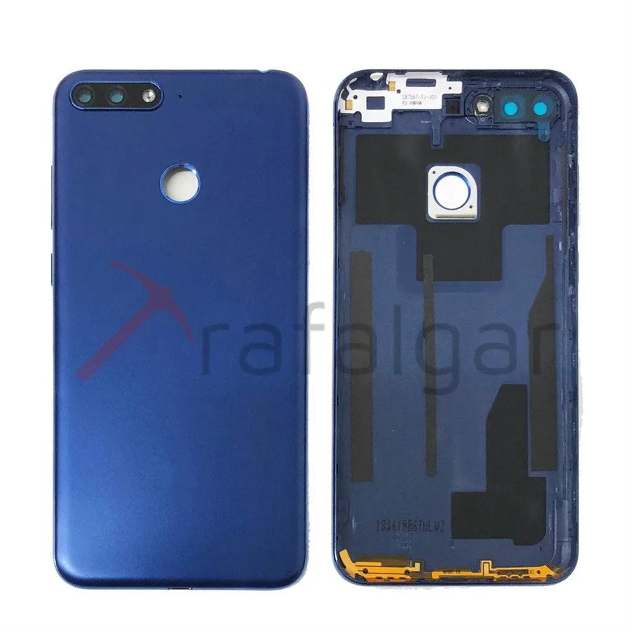 Задняя крышка батарейного отсека для Huawei Y6 Prime 2018 Крышка с кнопкой громкости