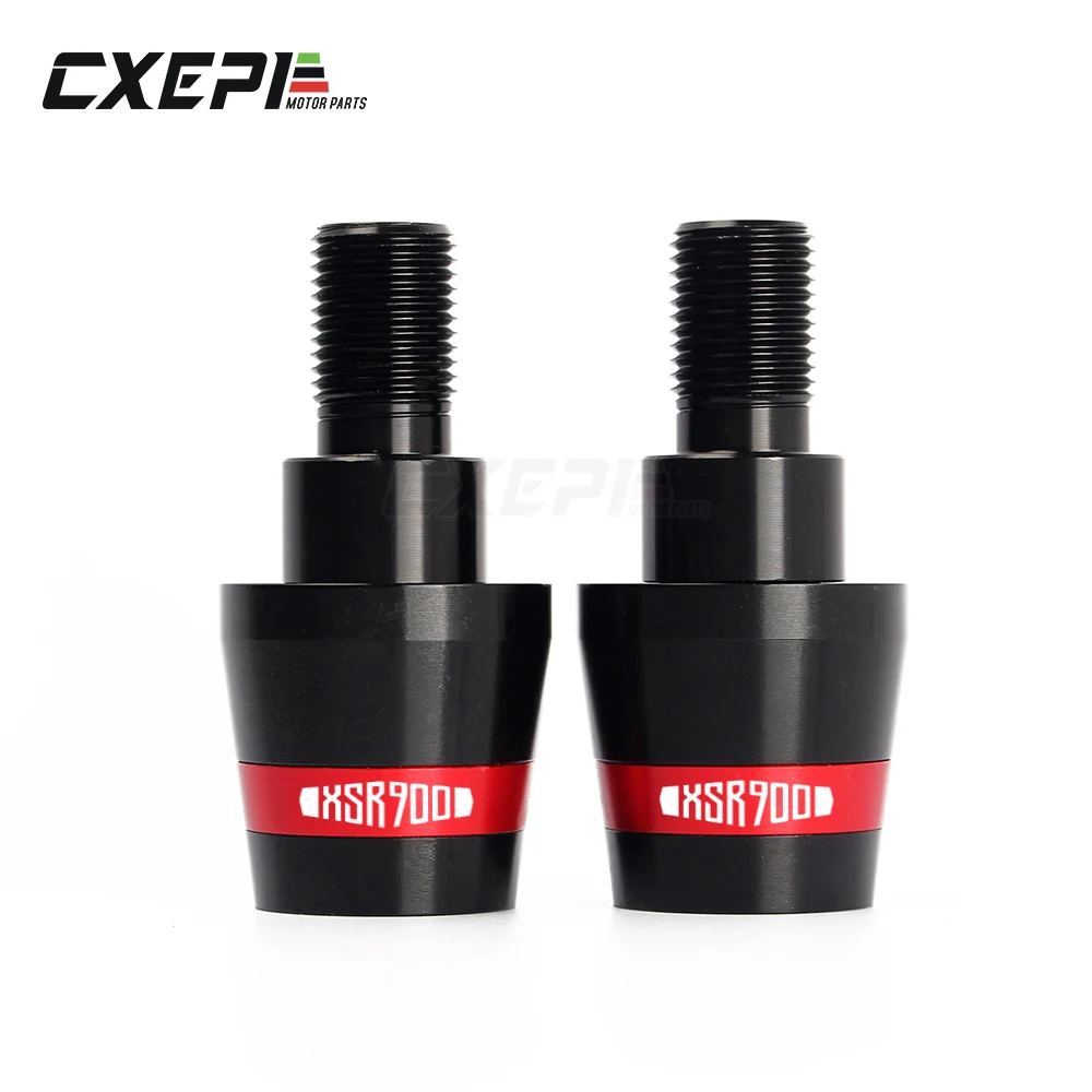 

NEW LOGO Motorcycle Handle Grips For YAMAHA XSR900 XSR700 2016 2017-2019 Motorbike Handlebar Grips Ends Weights Grip Cap Plug