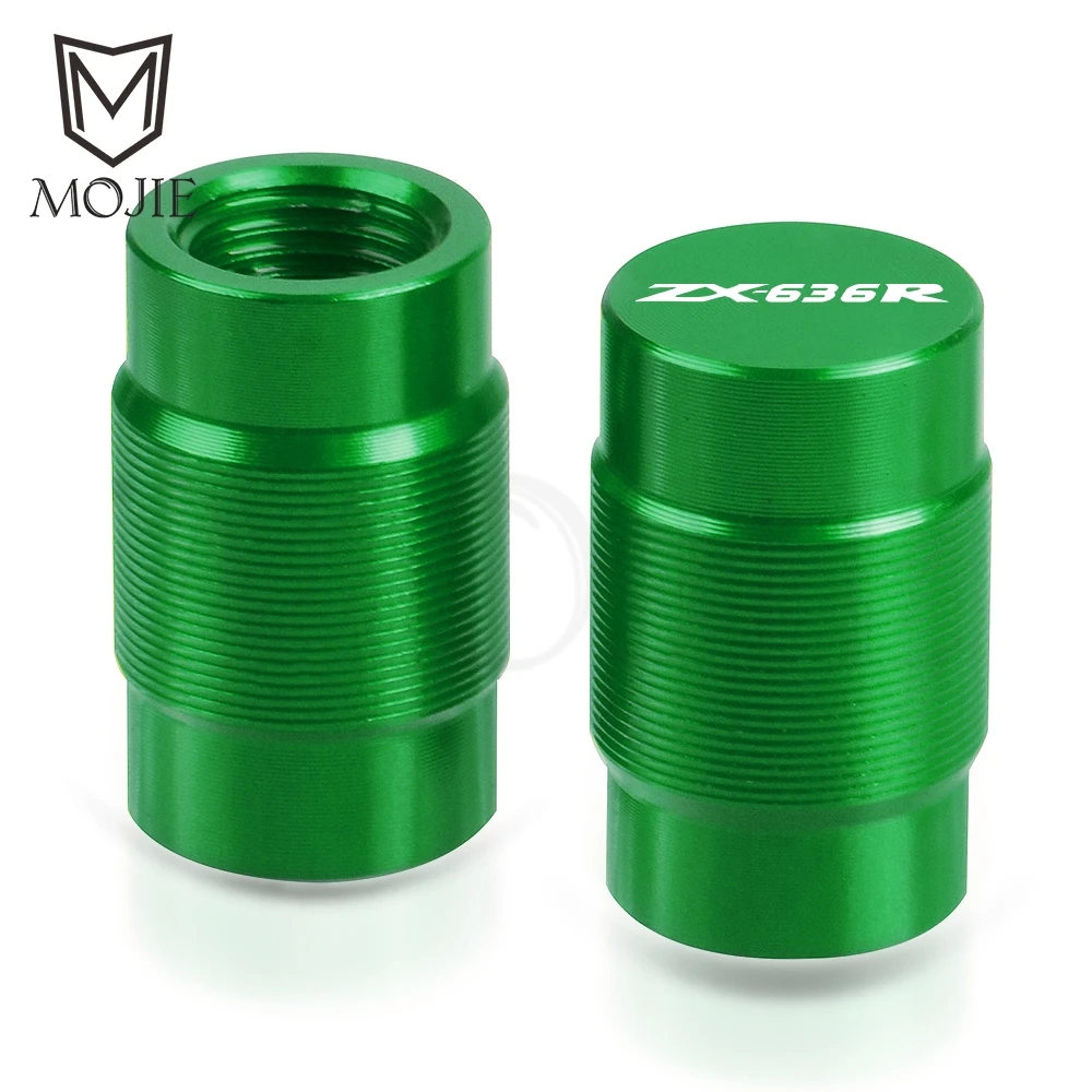 Крышки штока клапана пневматического порта мотоцикла CNC для Kawasaki ZX6RR ZX636R ZX 6RR 636R 636