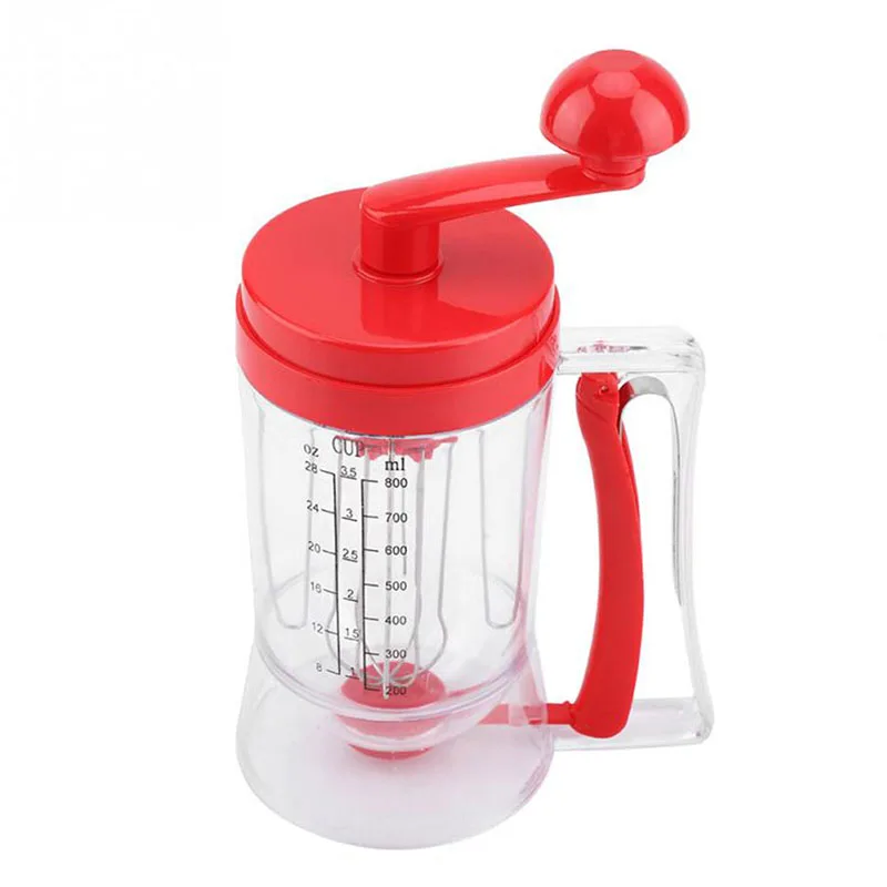 Ручной блинчик диспенсер теста для капкейков Блендер Машина кухонный инструмент