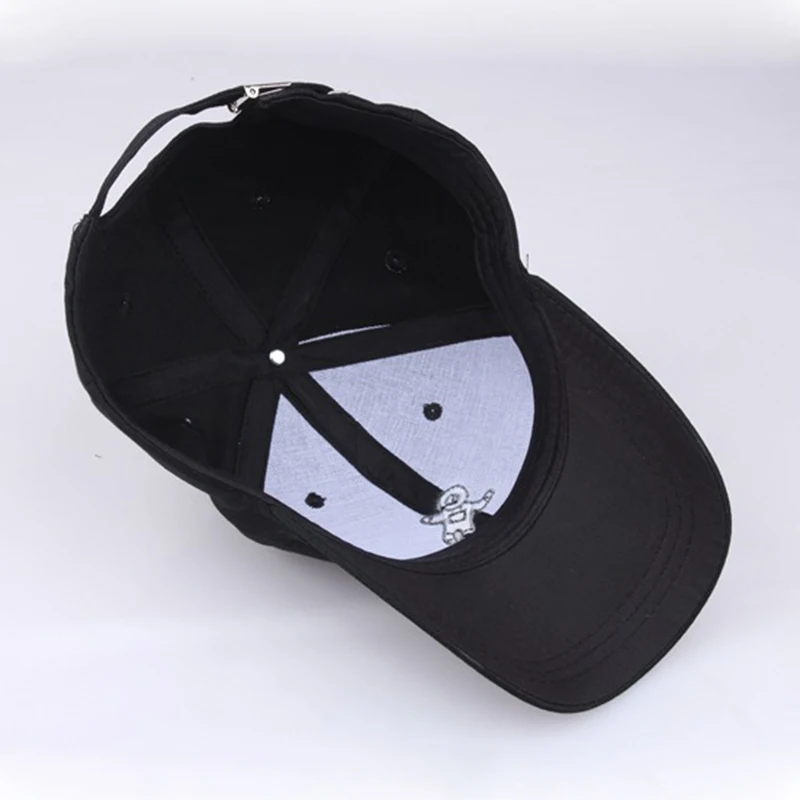 

Fashion Embroidered Astronaut Baseball Cap Cotton Dad Hat Men Hip Hop Summer Women Snapback Hat H133