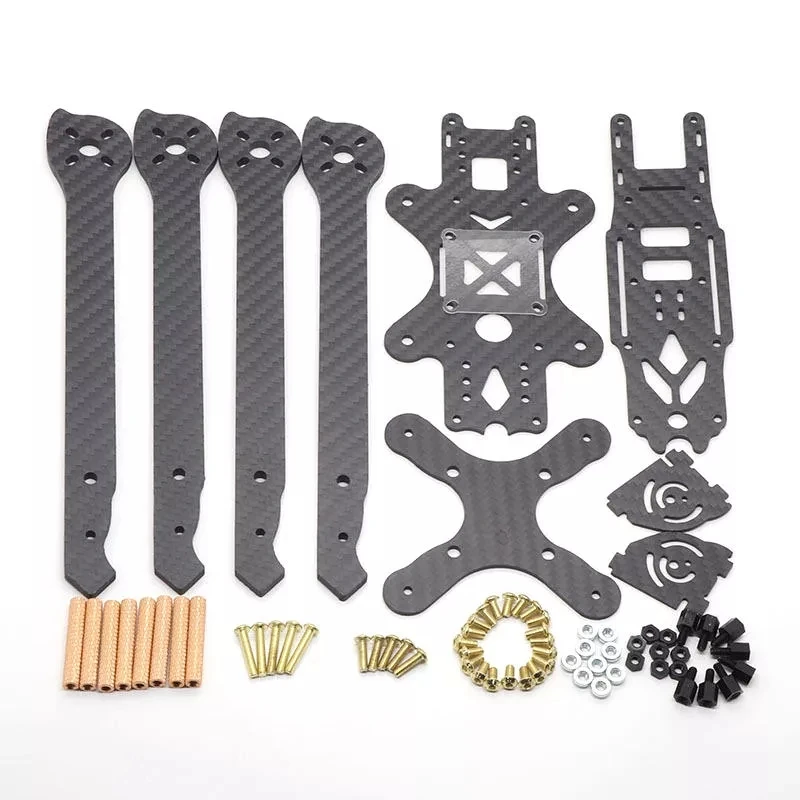 

New pattern HSKRC XL5/6/7/8/9 232/283/294/360/390mm Carbon Fiber FPV Raicng Frame kit for RC Drone